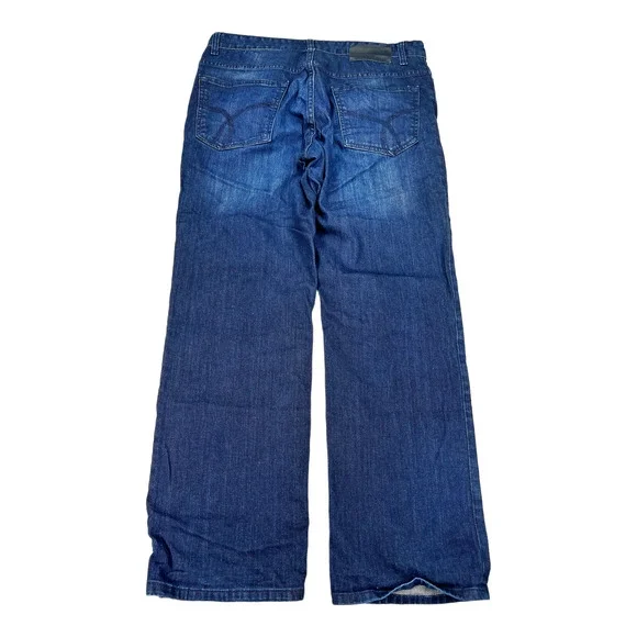 Calvin Klein Men’s Dark Wash Straight Leg Denim Jeans - 34x30 - Picture 2 of 4